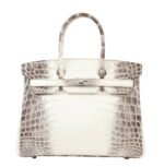 Her.mes | Birkin 30 Himalaya Niloticus Crocodile Handbag