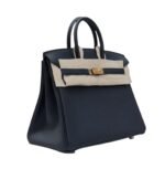 Her.mes | Birkin 25 Bag In Noir Togo - Image 2