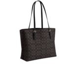 Coach | Mollie Tote Bag In Signature Canvas - Image 3