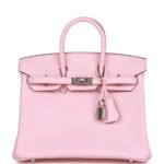 Her.mes | Birkin 25 Rose Sakura Swift