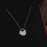 AMULETTE SILVER FULL DIAMOND NECKLACE - Image 4