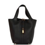 Her.mes | Picotin Lock 18 Black Clemence