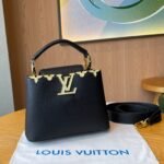 L.ouis V.uitton Bag | Capucines BB Taurillon Black - Image 4