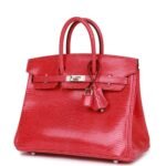 Her.mès Bag | Birkin 25 Rose Extreme Lizard - Image 3