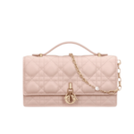 Dior | My Dior Mini Bag In Pink Cannage Lambskin.