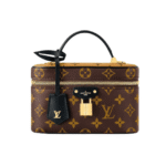 L.ouis V.uitton | Vanity Chain Pouch In Monogram Canvas.