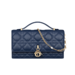 Dior | My Dior Mini Bag In Blue Cannage Lambskin.