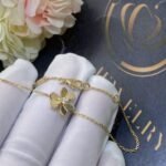FRIVOLE GOLD FLOWER BRACELET - Image 4