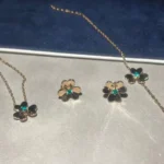 FRIVOLE FLOWER MALACHITE EARRINGS - Image 6