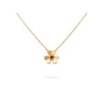 FRIVOLE GOLD FLOWER NECKLACE - Image 2