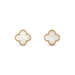 CLOVER MINI GOLD EARRINGS