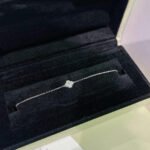 CLOVER SINGLE FLOWER BRACELET SILVER - Image 4