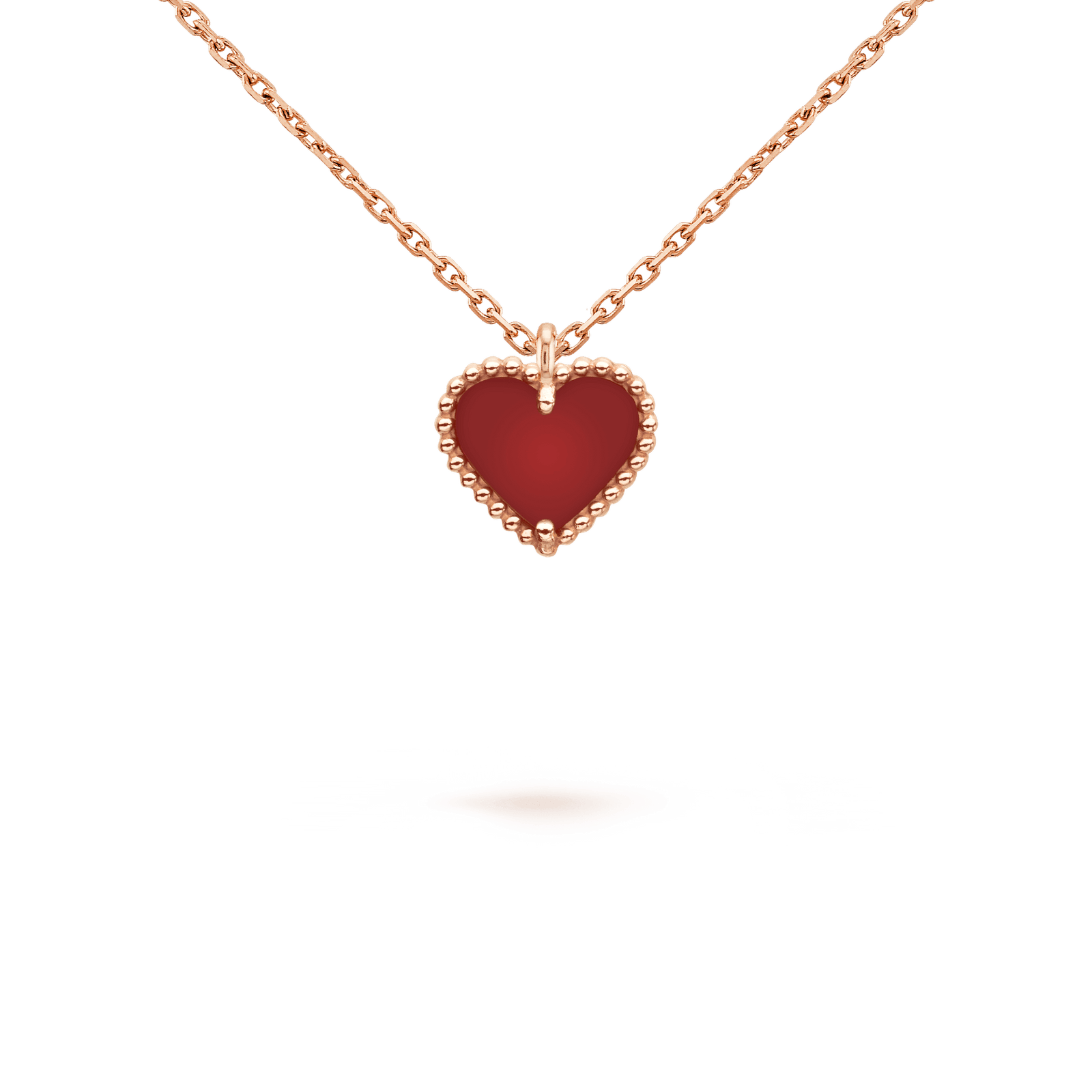 van-cleef-arpels-sweet-alhambra-heart-pendant-rose-gold-carnelian-vcarn59n00-coral-2_9578a393-65ad-43f9-88a1-e4978e5e3adb SWEET CLOVER CARNELIAN HEART NECKLACE - Image 1